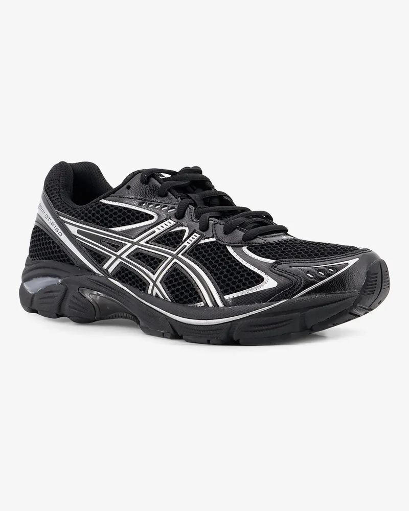 Asics Men's Leather Sneakers Gt-2160 Black Leather-Rubber Trainers Leather/rubber Black