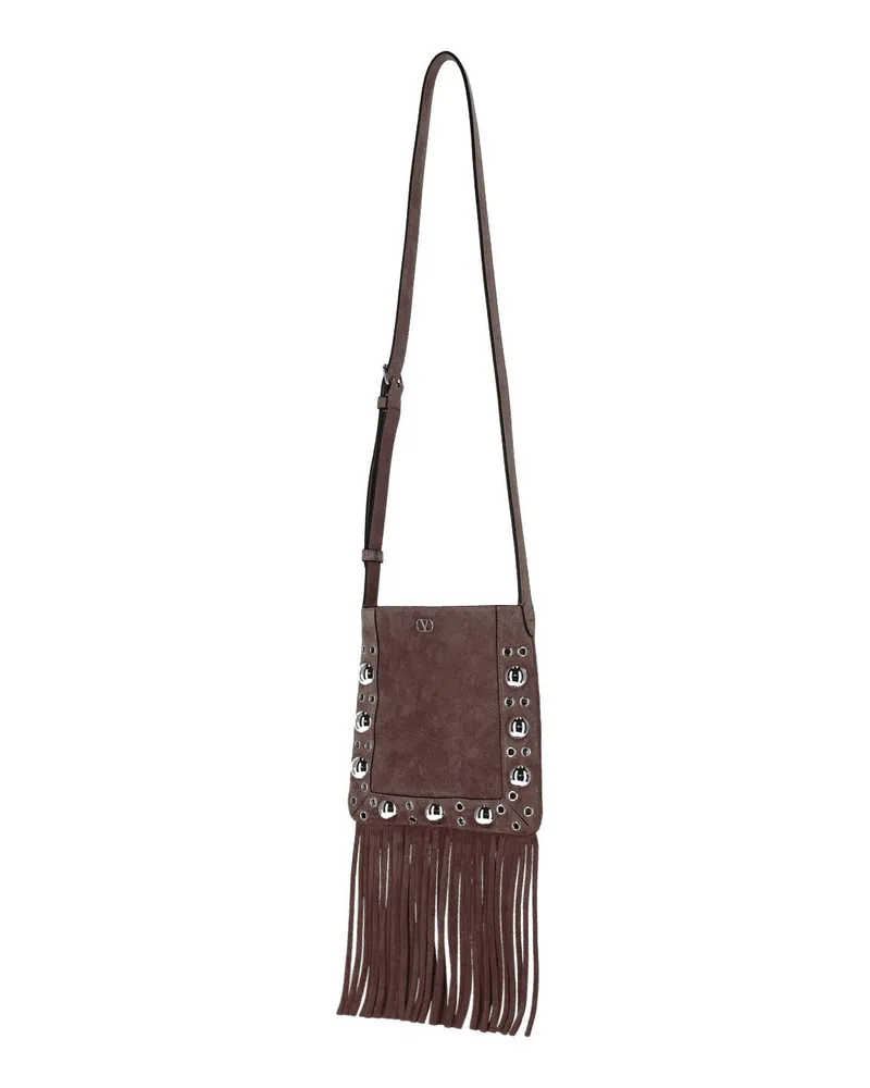 Valentino Garavani Women's Bags Brown Calf Leather Brown