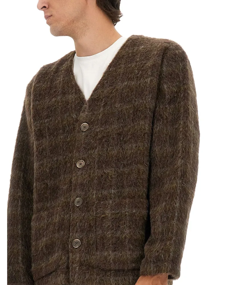 Our Legacy Wool Blend Cardigan — Brown Brown