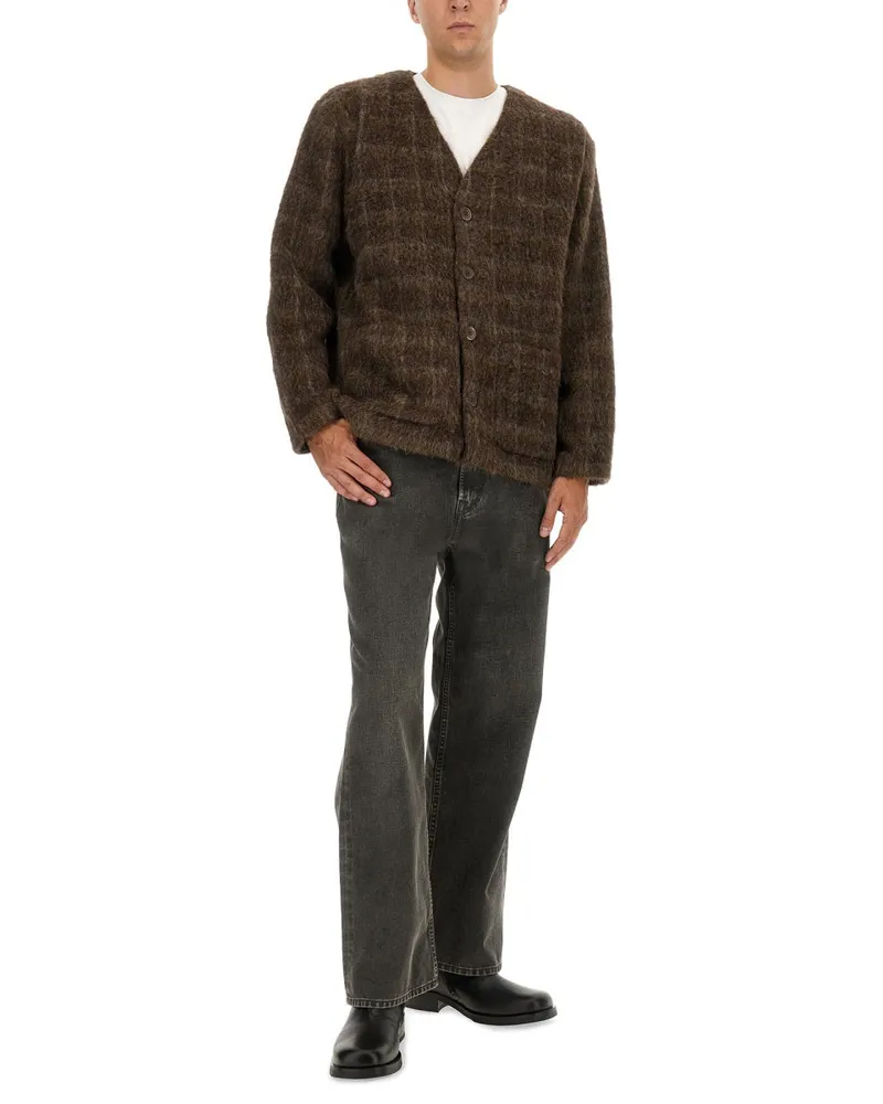 Our Legacy Wool Blend Cardigan — Brown Brown