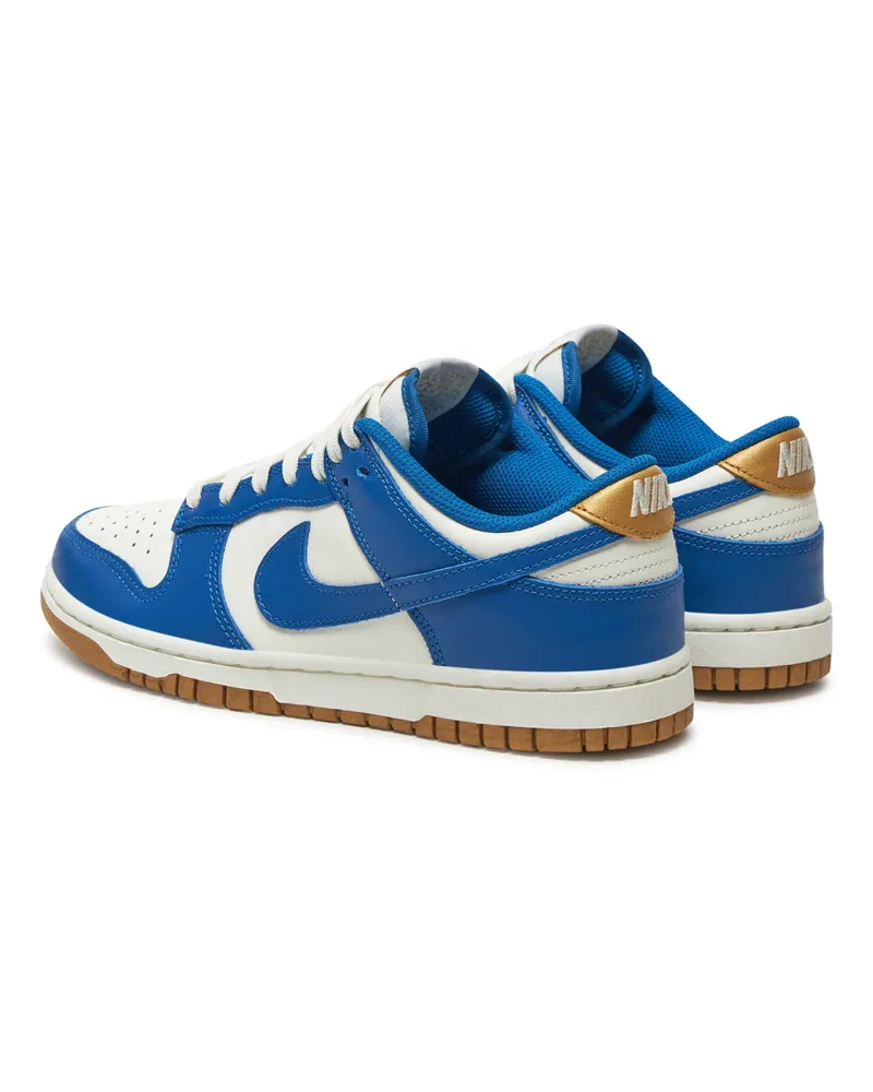Nike Women's Dunk Low Sneaker Blue Leather Blue