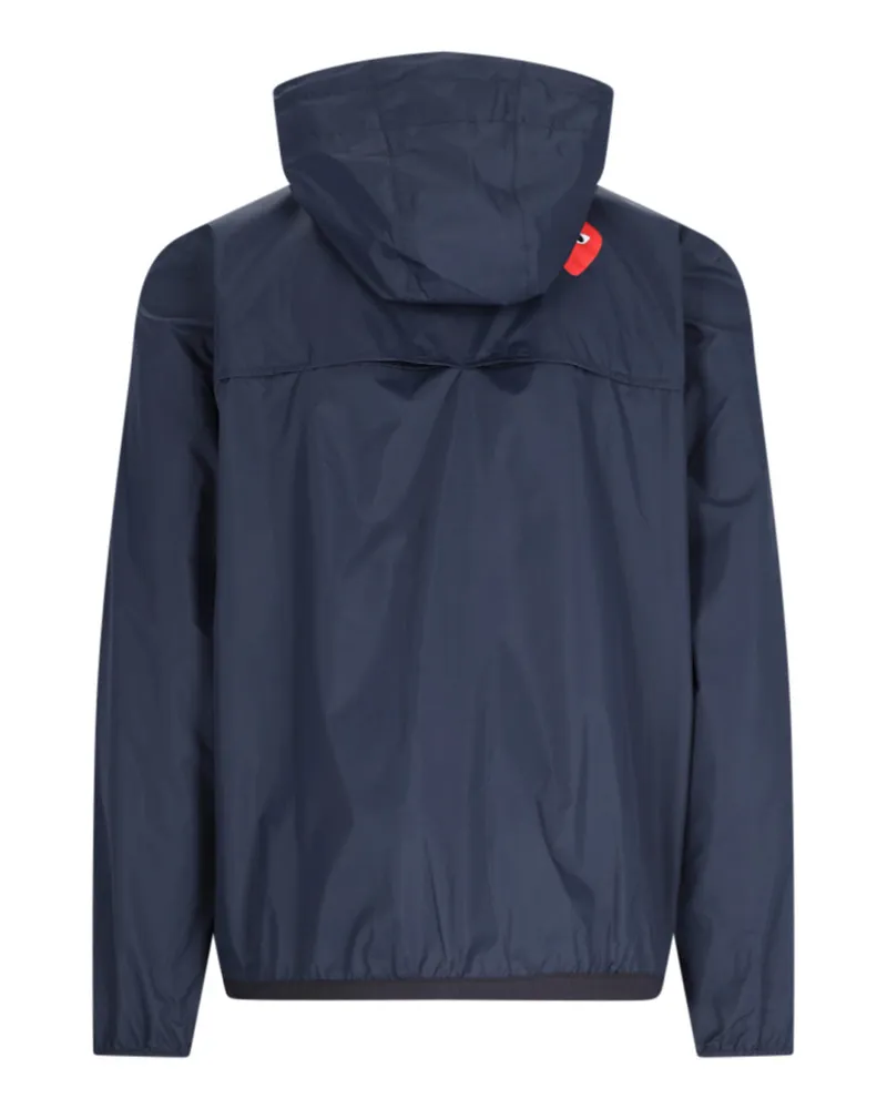 Comme des Garçons Men's Jackets Blue Nylon Navy