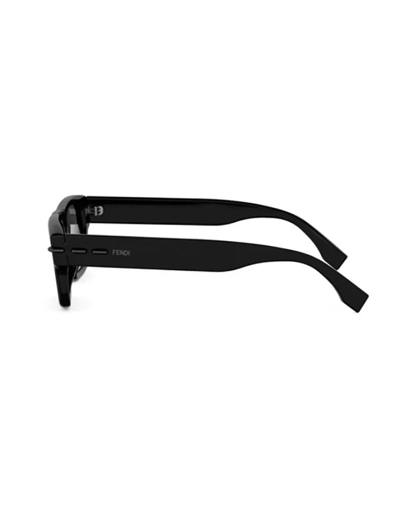 Fendi Unisex Sunglasses Black Acetate Black