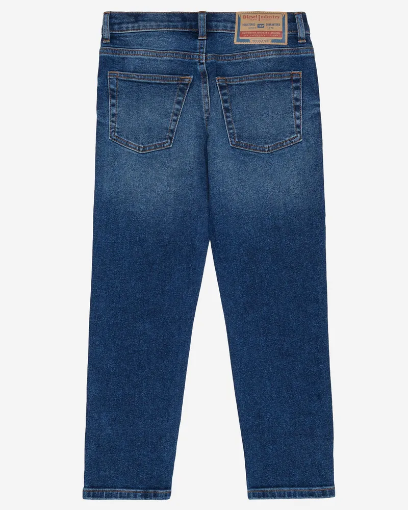 Diesel Stretch Cotton Denim Jeans — Blue Blue