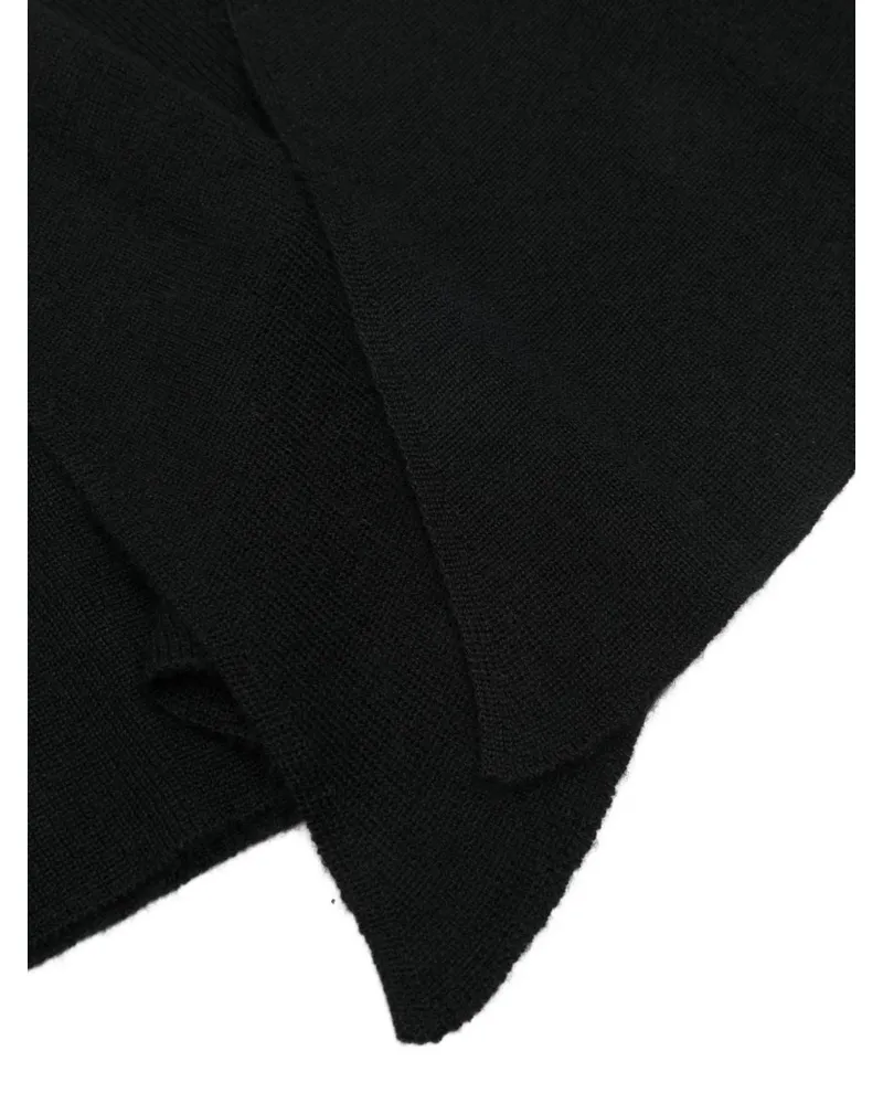 Cortana Cashmere Knit Beanie — Black Black