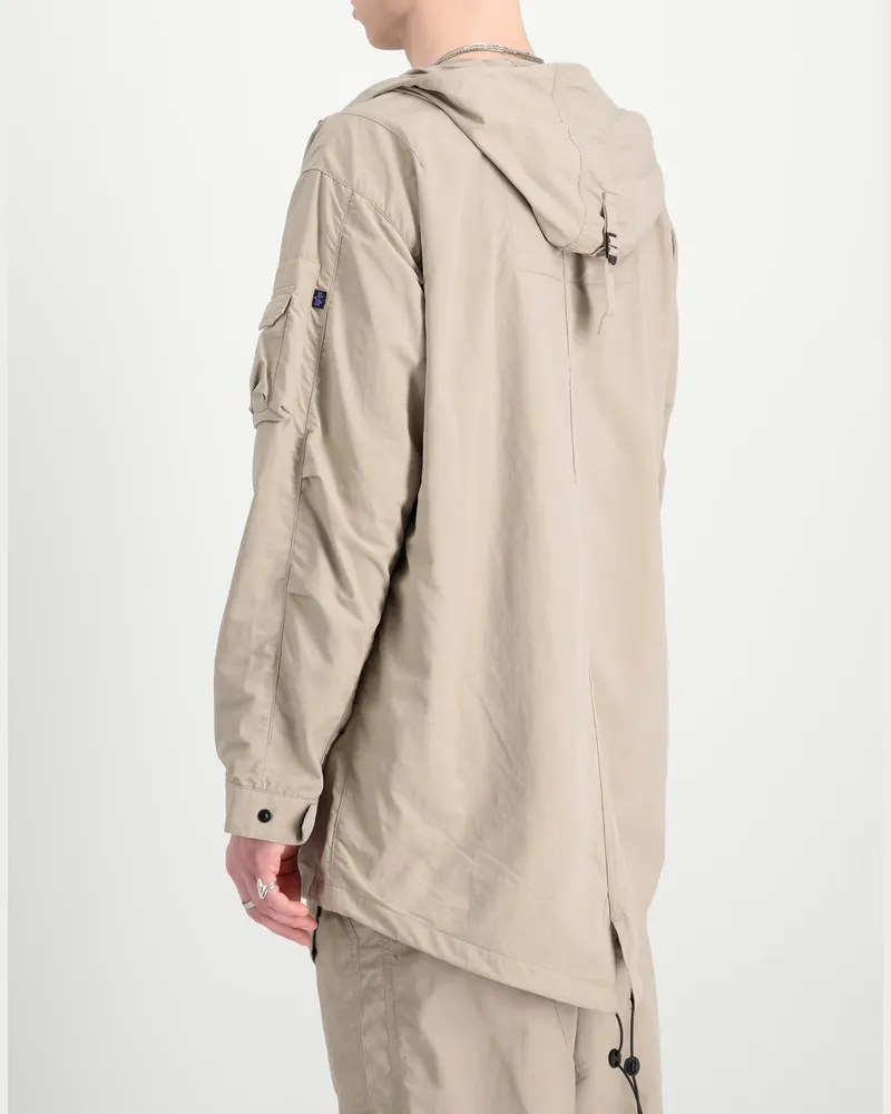 Alpha Industries Men's Utility Uv Fishtail Jacket Beige Clothing > Coats Beige