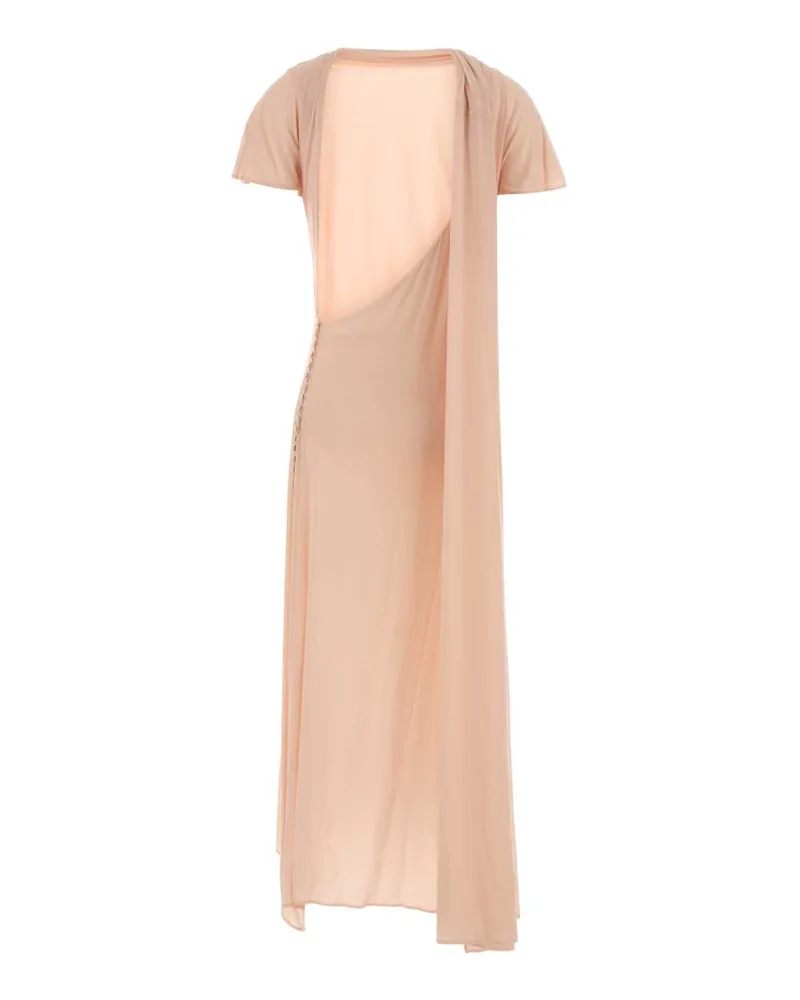 Magda Butrym Women's Pastel Pink Stretch Crepe Dress Exterior: Cupro Elastane Abiti Pink