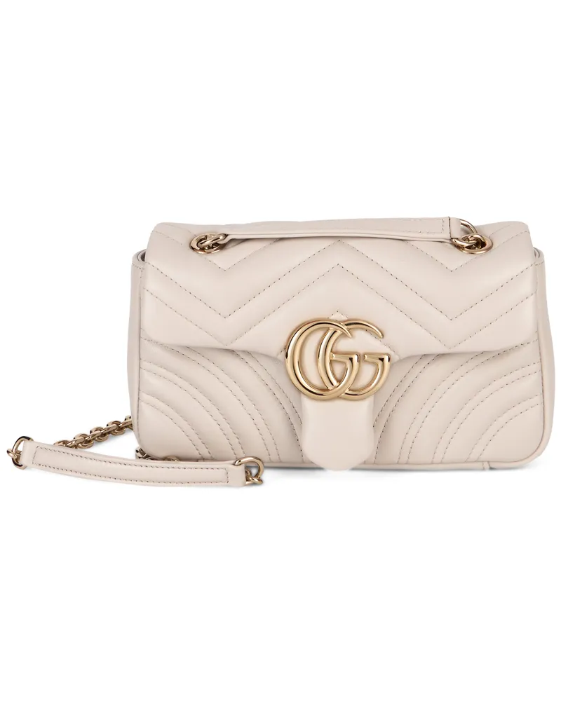 Gucci Women's Shoulder Bag Gg Marmont Matelassé Beige Lamb Skins Handbags Hand Beige
