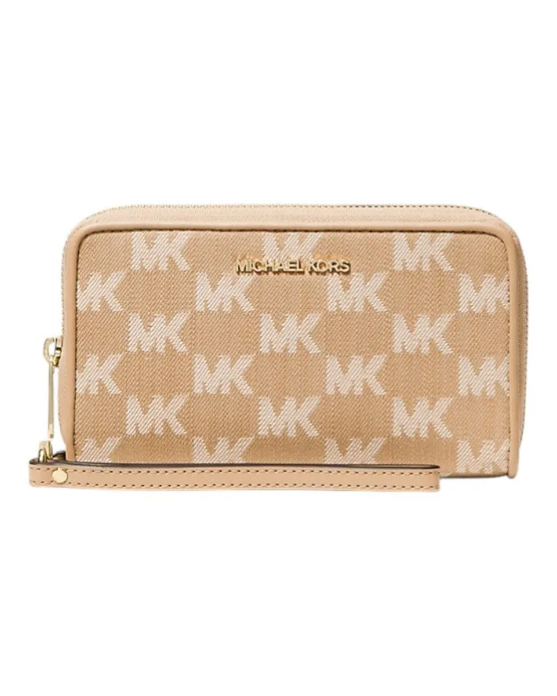 Michael Kors Women's Wallet Camel Cotton Bags Camel