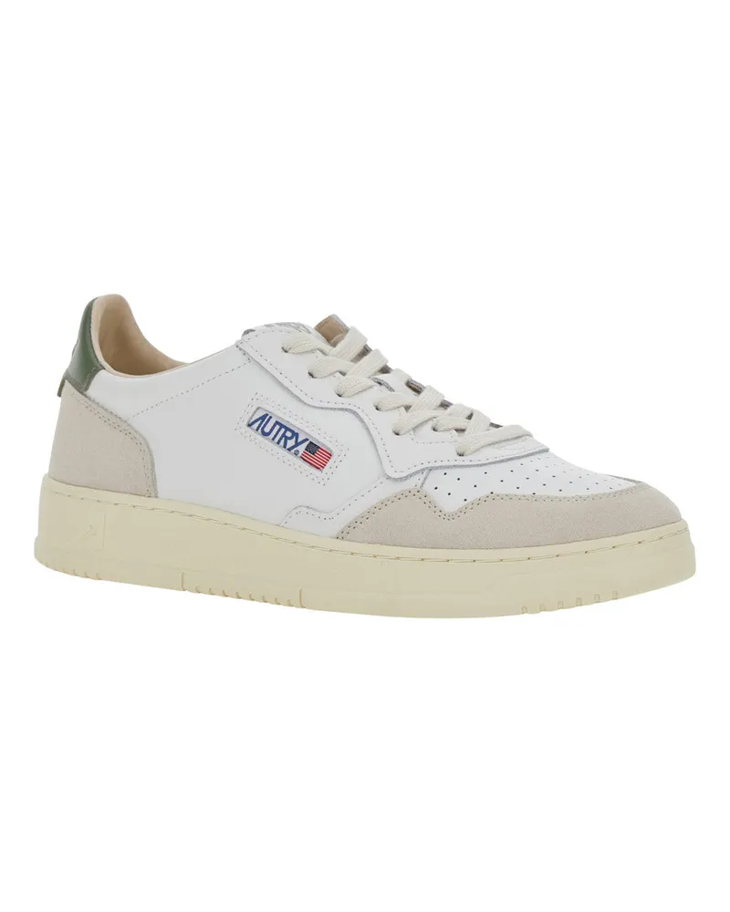 AUTRY Men's Sneakers Medalist Low White Trainers White