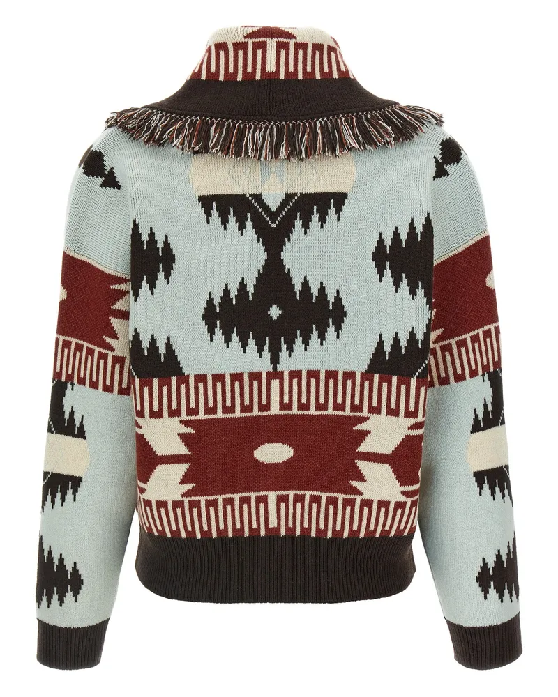 Alanui Women Multicolor Wool Cardigan Clothing Multicolor