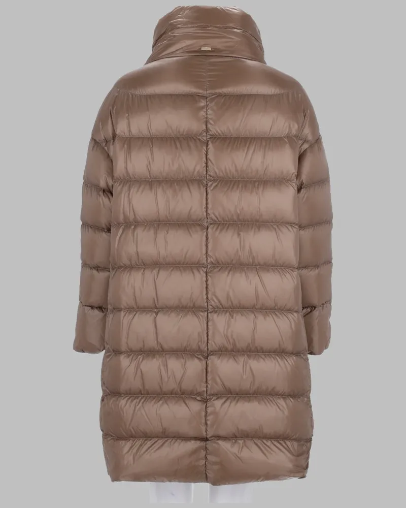 Herno Matilde Puffer Jacket — Brown Brown