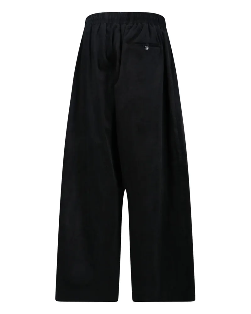 Martine Rose Men's Trousers Black Cotton Black