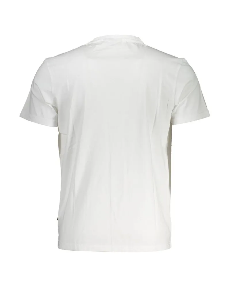 Napapijri Cotton Crew Neck T-Shirt — White White