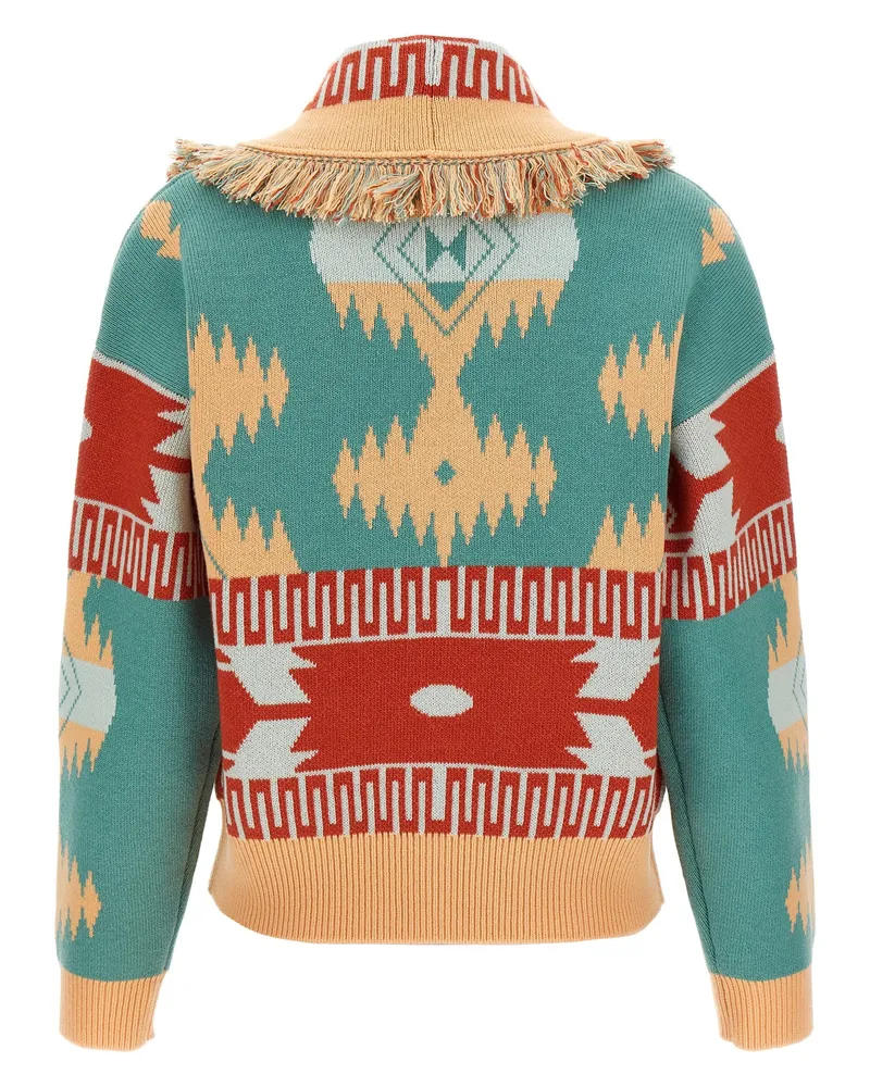 Alanui Women's Multicolor Wool Cardigan Clothing Multicolor