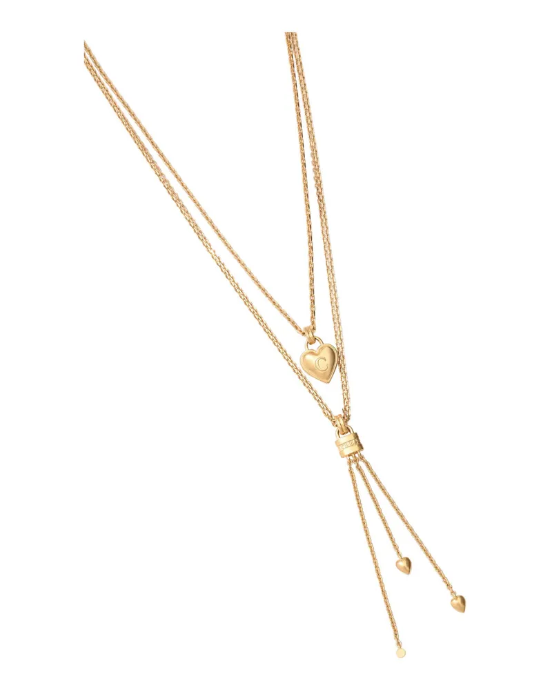 Chloé Women's Necklace Metallic Brass Necklaces Gold