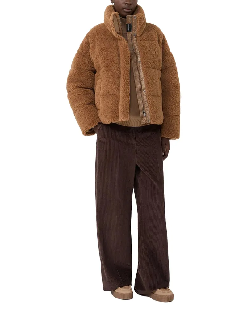 Weekend Max Mara Down Jacket — Beige Beige