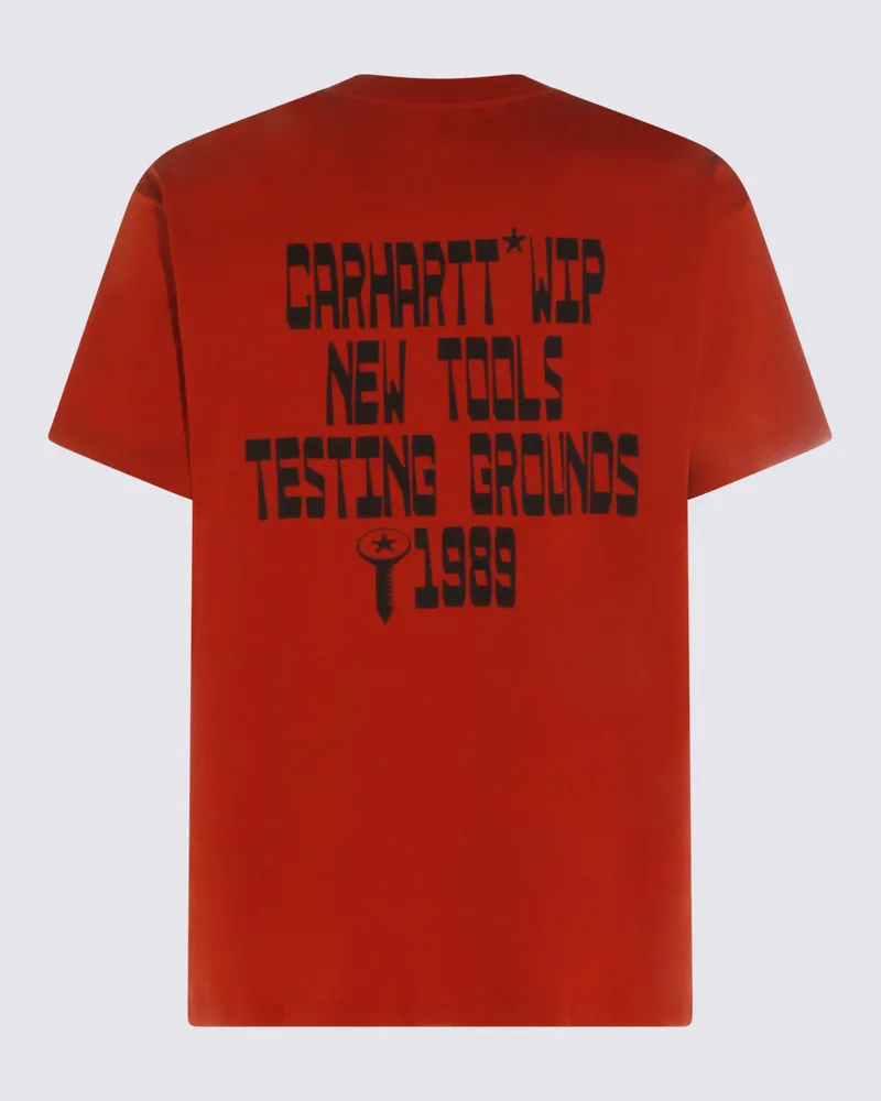 Carhartt WIP Men T-Shirts And Polos Oxide Red Red