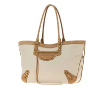 Women's Sand Canvas Le City Shopping Bag Natural-Camel Borse A Mano Natural/camel