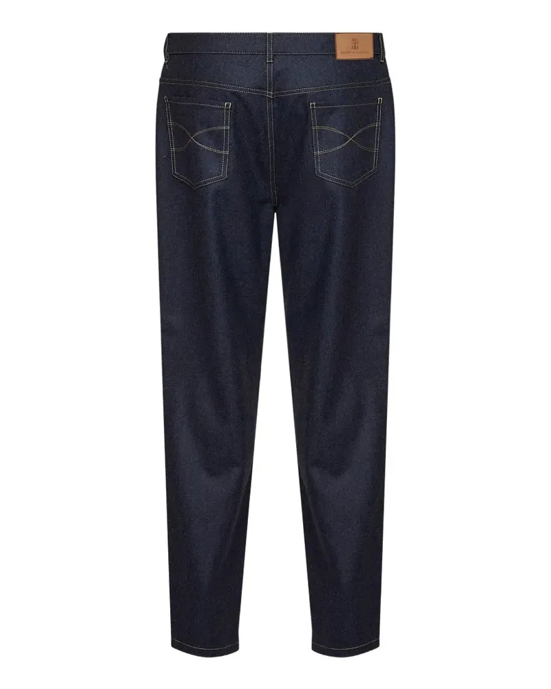 Brunello Cucinelli Men's Pants Aw26 M Navy