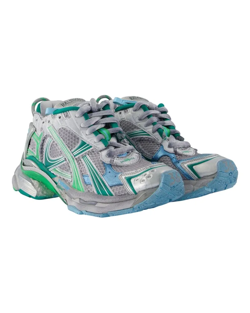 Balenciaga Women's Multicolor Technical Runner Sneaker Synthetic Multicolor