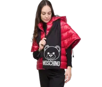 Logo-Embroidered Wool Scarf — Black