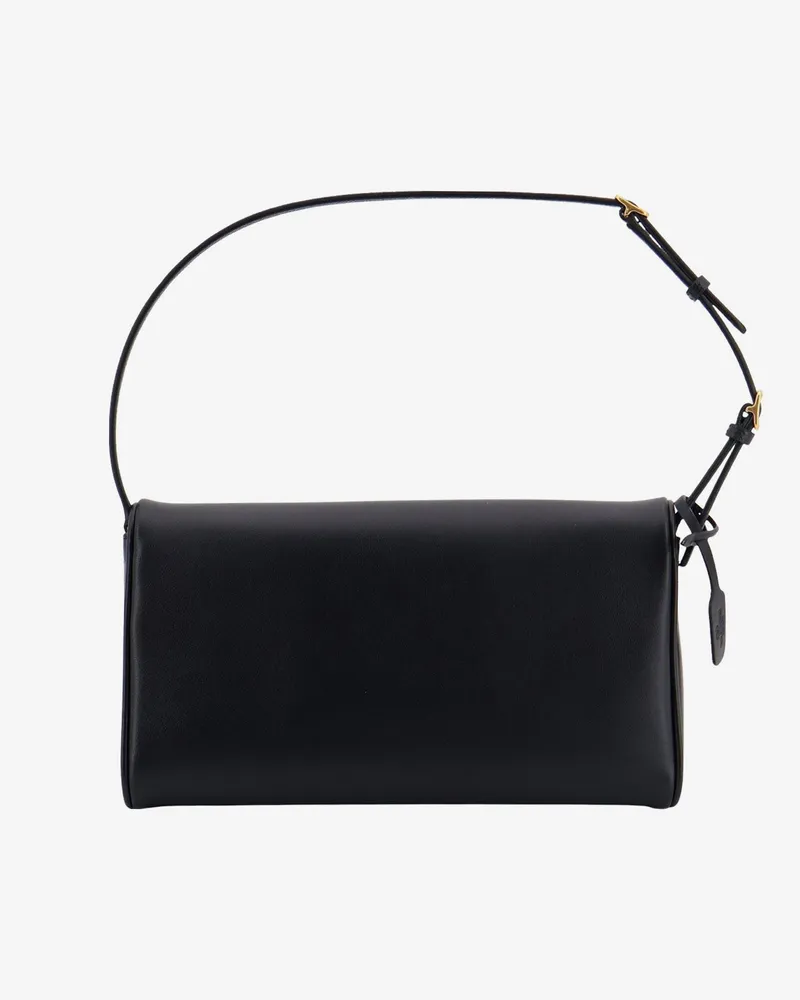 Valentino Garavani Women's Shoulder Bag Devain Leather Black Black