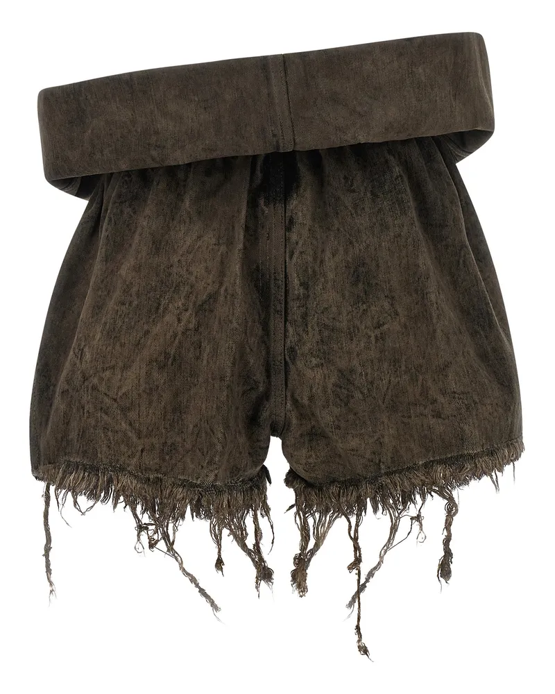 Rick Owens Bermuda Shorts — Gray Gray
