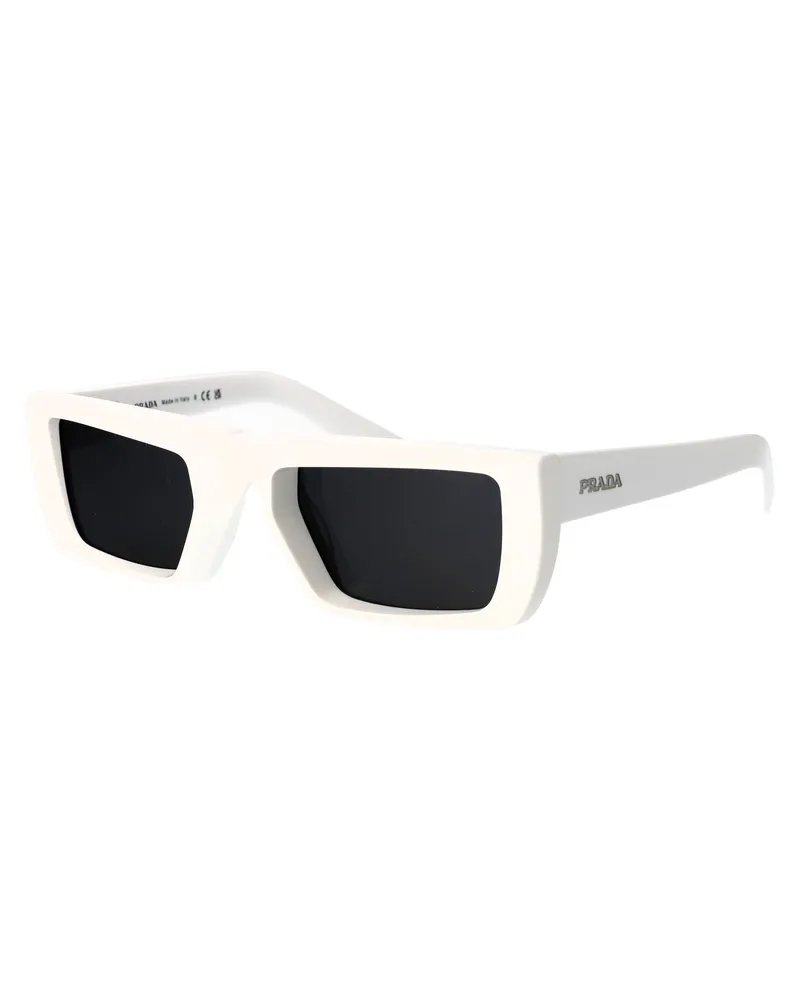 Prada Men's Sunglasses 0pr 24ys White Acetate White