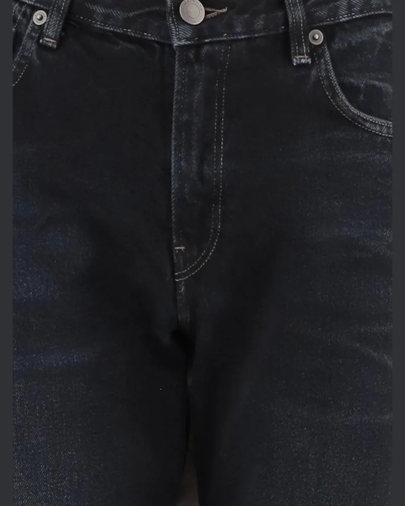 Haikure Women's Jeans Flora Cotton Denim Dark Black