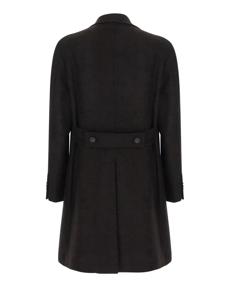 Tagliatore Men's Coat Arden Brown Double-Breasted Brown
