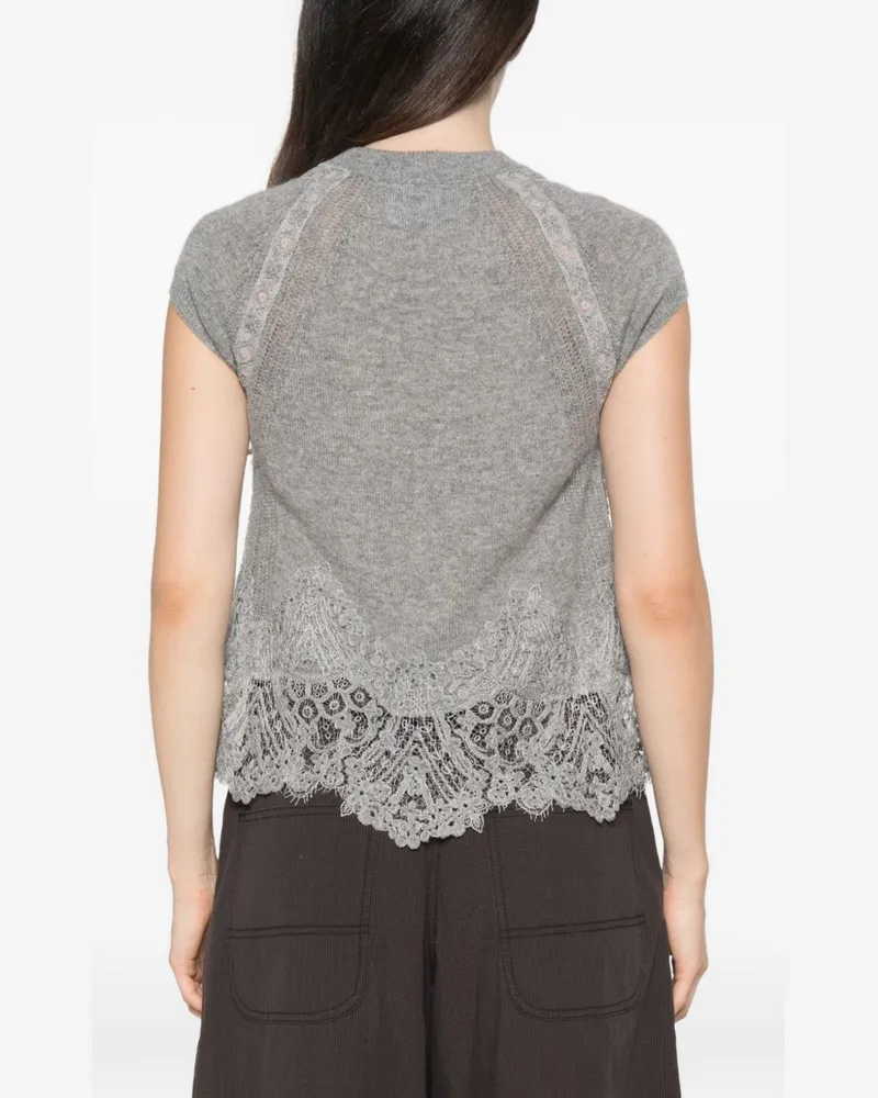 Ermanno Scervino Top Grey