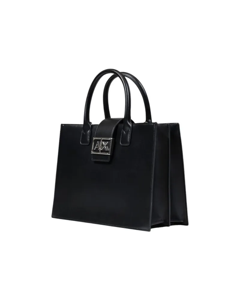 Armani Exchange Tote Bag — Black Black