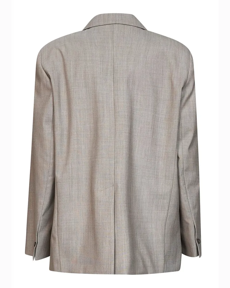 Max Mara Women's Blazer Wkdattila Hazelnut Wool Brown Virgin Jacket Brown