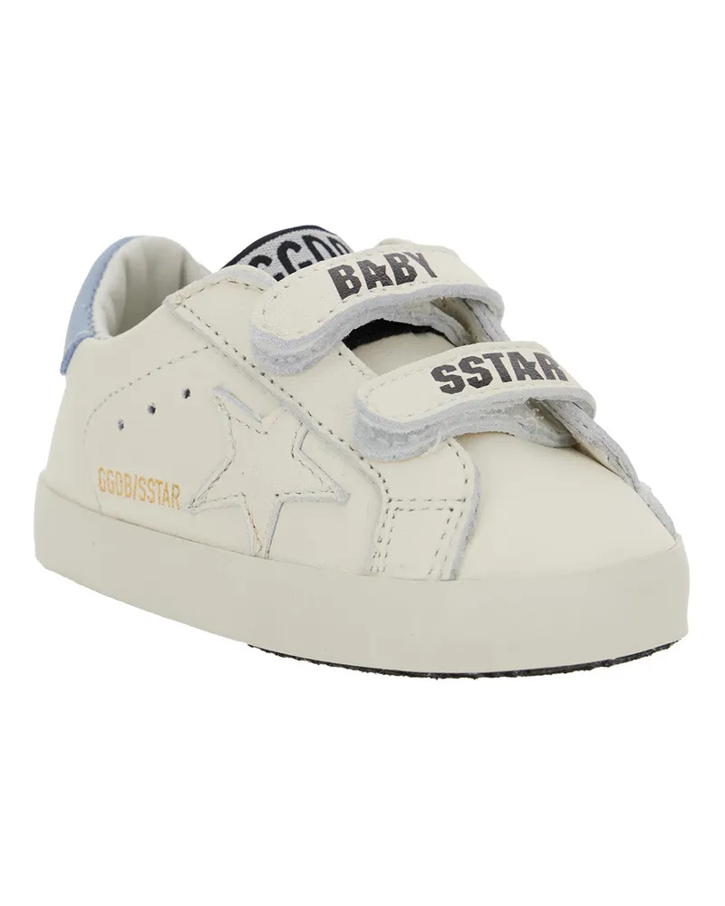 Golden Goose Unisex Low-Top Sneakers White Leather Ovine Trainers White