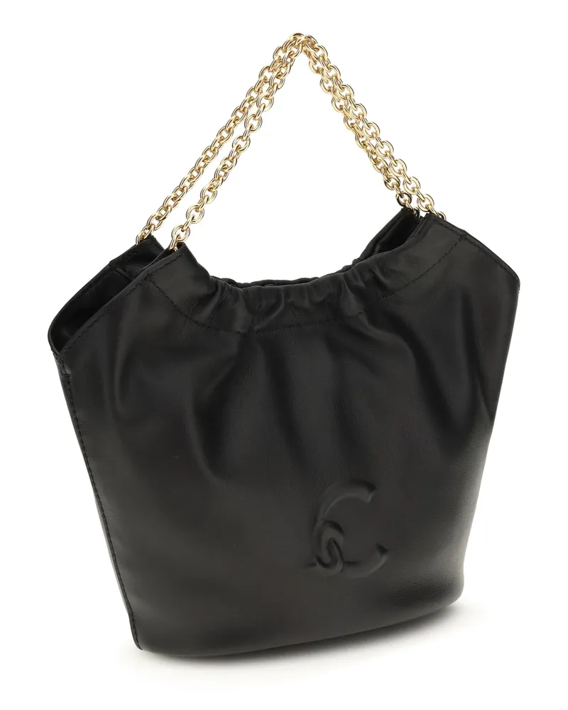 Coccinelle Women's Smash Shoulder Bag Noir Calf Leather Bos Taurus Black