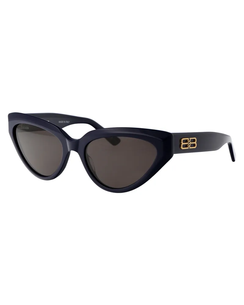 Balenciaga Women's Sunglasses Bb0270s Blue-Blue-Grey Acetate Blue/blue/grey Navy