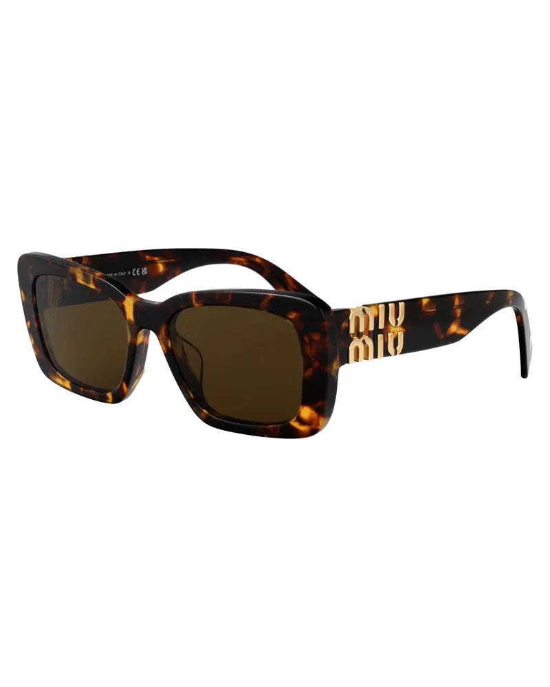 Miu Miu 0MU Havana Honey Acetate Sunglasses — Havana Havana