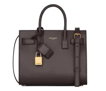 Sac De Jour Nano Top Handle Bag — Brown