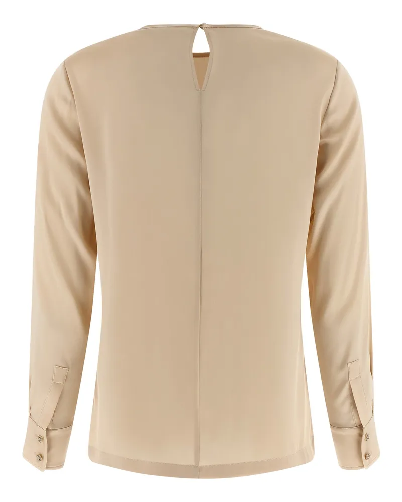 Max Mara Women's Beige Silk Blouse Beige