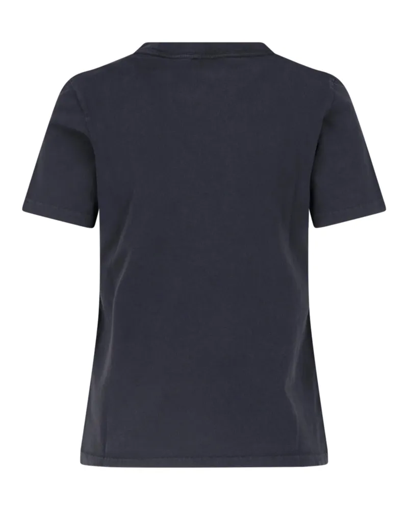 Chloé Women's Strawberry-Print Cotton T-Shirt Black Black