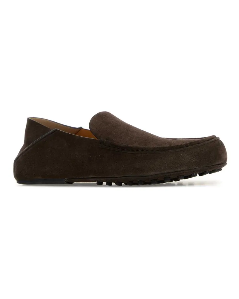 TOD'S Men's Brown Suede Loafers Testamo Mocassini Brown