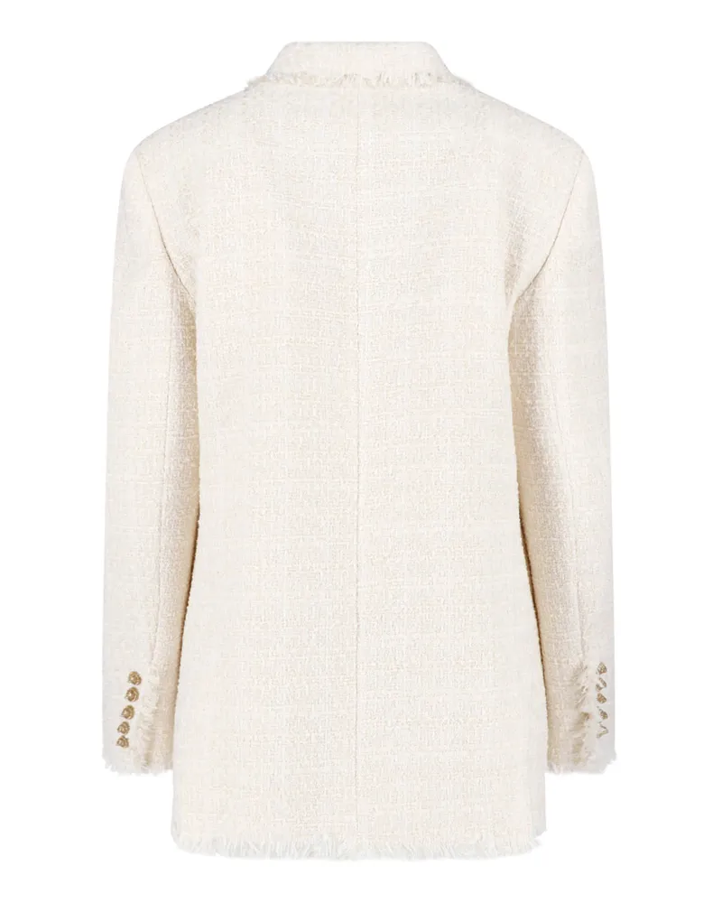 Balmain Women's Jackets White Polyester White