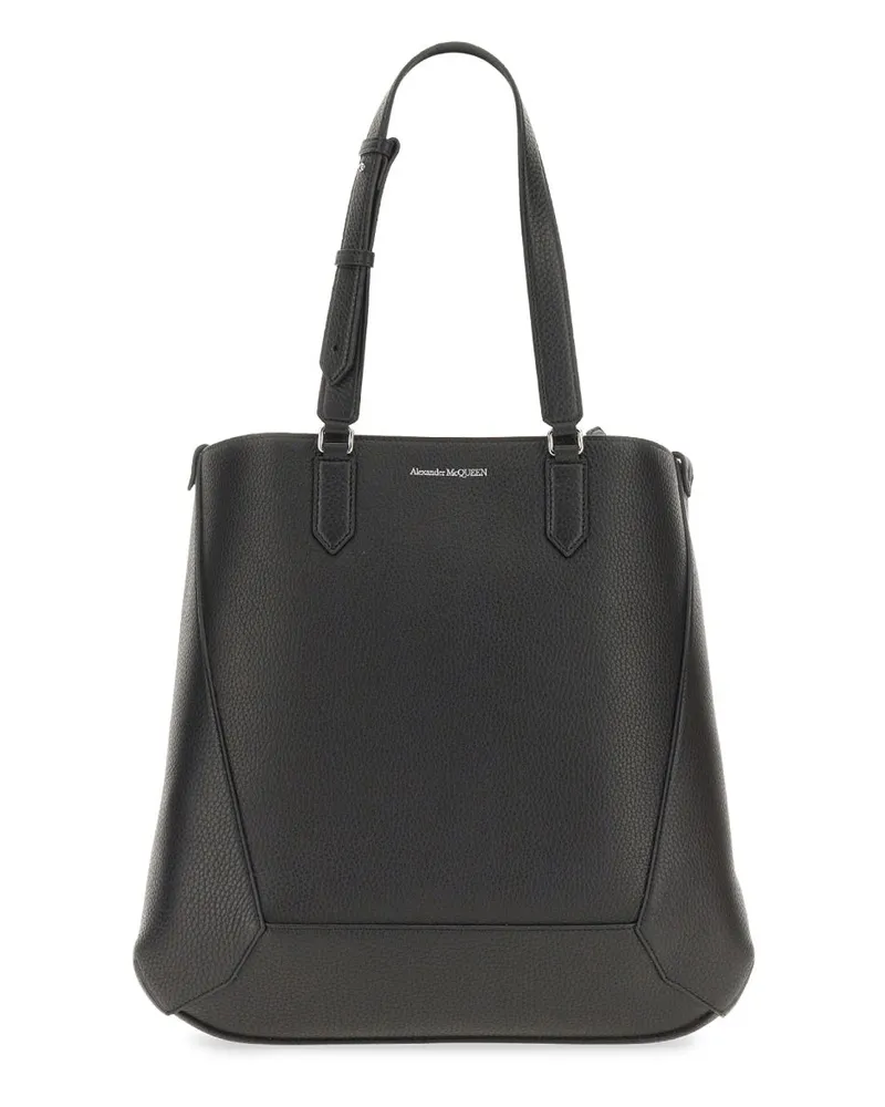 Alexander McQueen The Edge Tote Bag — Black Black