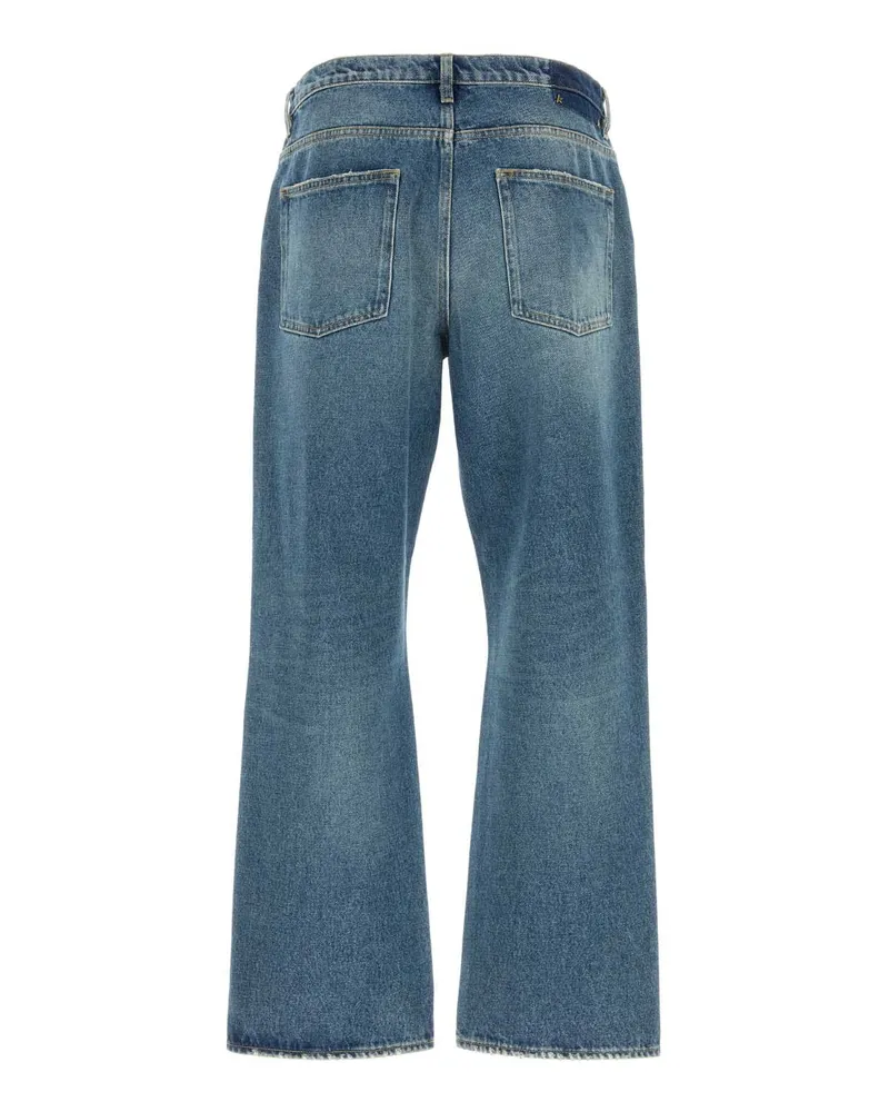 Golden Goose Straight-Leg Denim Jeans — Blue Blue
