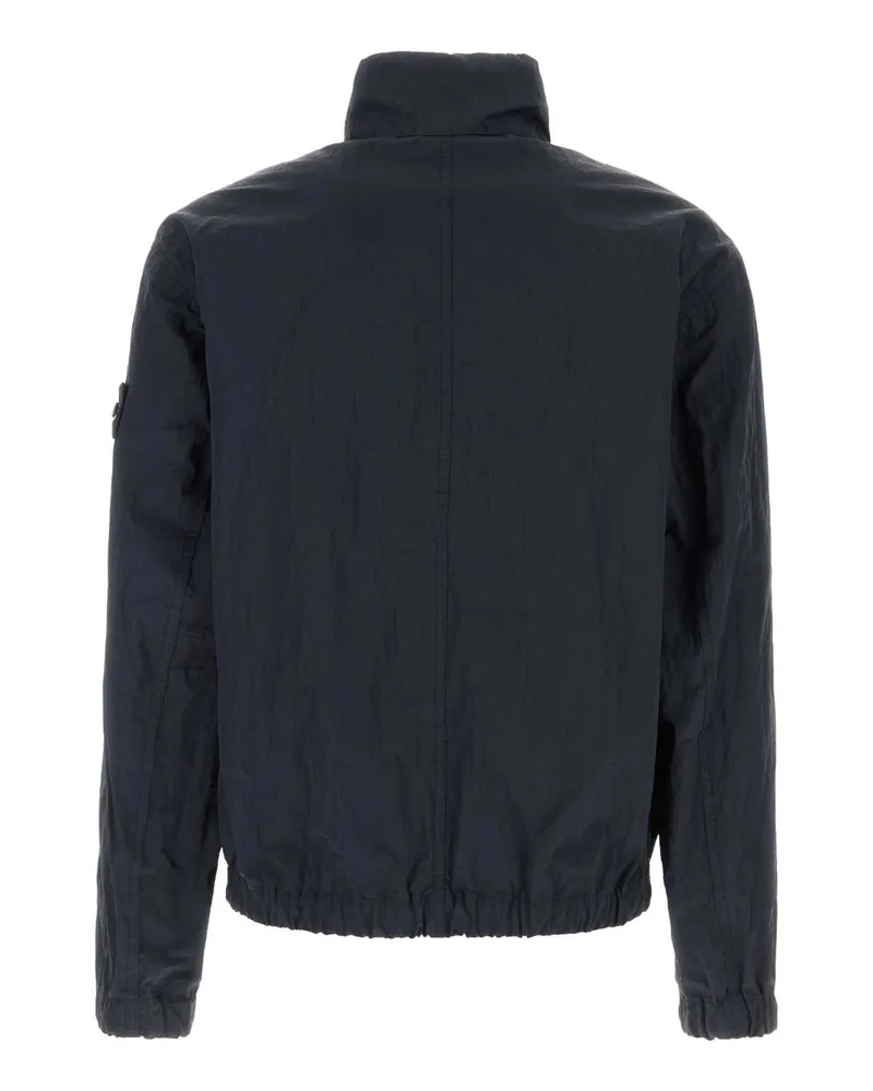 Stone Island Men's Dark Blue Nylon Jacket Exterior: Giubbini Navy