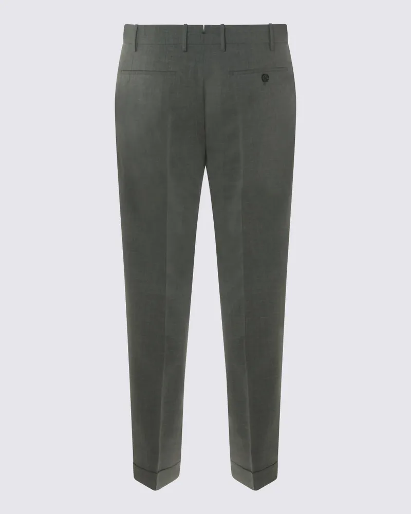 Berwich Men's Trousers Grey Co Ea Gray