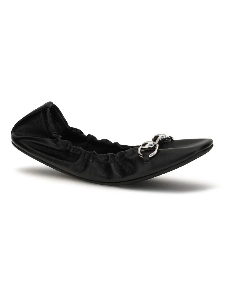 Gucci Prima Ballerinas Flat — Black Black