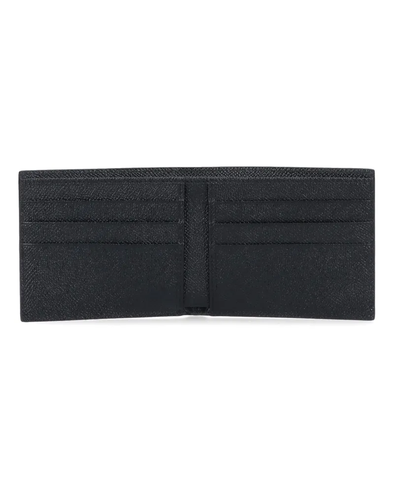 Dolce & Gabbana Men's Wallets Black Calf Leather Black