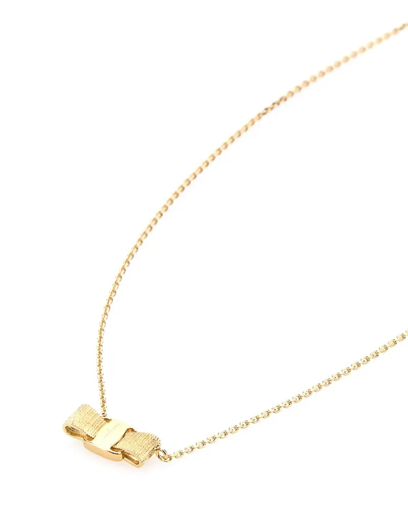 Ferragamo Women's Gold Metal Necklace Necklaces Gold